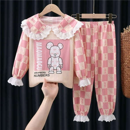 Sanrioed My Melody Kuromi Hellokittys Lace Princess Collar Pajama Set Cute Girls Long Sleeved Pants Home Clothing Kids Gift
Sanrioed My Melody Kuromi Hellokittys Lace Princess Collar Pajama Set Cute Girls Long Sleeved Pants Home Clothing Kids Gift