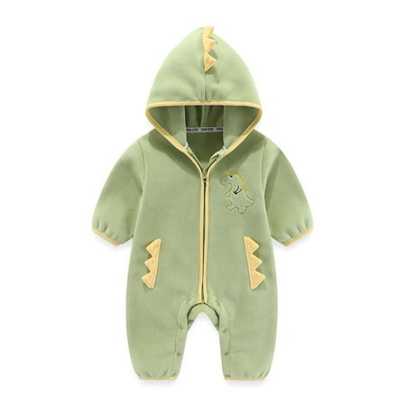 Hinvhai Newborn Baby Boys Girls Cartoon Jumpsuit Cute Fashion Fall Winter Warm Solid Color Long Sleeve Zipper Hoodie Romper Jumpsuit Outfits Clothes Green 3 Months
Hinvhai Newborn Baby Boys Girls Cartoon Jumpsuit Cute Fashion Fall Winter Warm Solid Color Long Sleeve Zipper Hoodie Romper Jumpsuit Outfits Clothes Green 3 Months