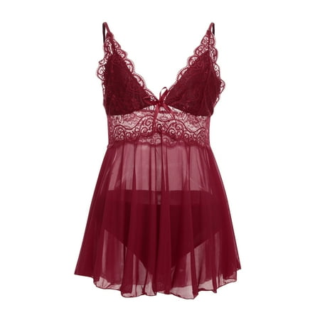 Odeerbi Reduced Pajamas Sets for Women Nightgowns Erogenous Tops Shorts Lace Bowknot Nightdress Camisole Underwear Set Red
Odeerbi Reduced Pajamas Sets for Women Nightgowns Erogenous Tops Shorts Lace Bowknot Nightdress Camisole Underwear Set Red