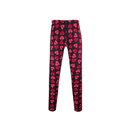 Just One Women's Heart Print Valentine's Day Leggings