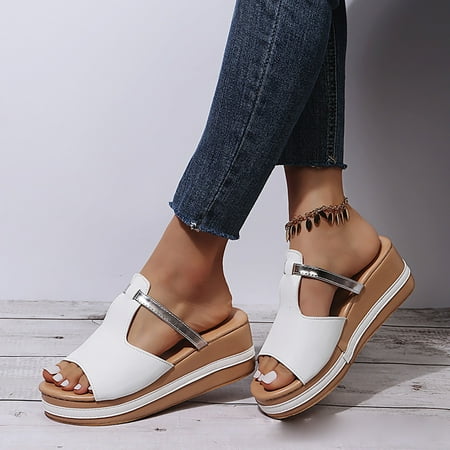 SQUARE CARMEN Women s Wedge Slippers One-line Thick-soled Fish Mouth Solid Color Sandals White 41
SQUARE CARMEN Women s Wedge Slippers One-line Thick-soled Fish Mouth Solid Color Sandals White 41