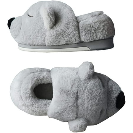 PIKADINGNIS Cute White Bear Furry Slippers for Women Men Warm Fluffy Faux Fur Plush Soft Anti-skid House Shoes Indoor
PIKADINGNIS Cute White Bear Furry Slippers for Women Men Warm Fluffy Faux Fur Plush Soft Anti-skid House Shoes Indoor