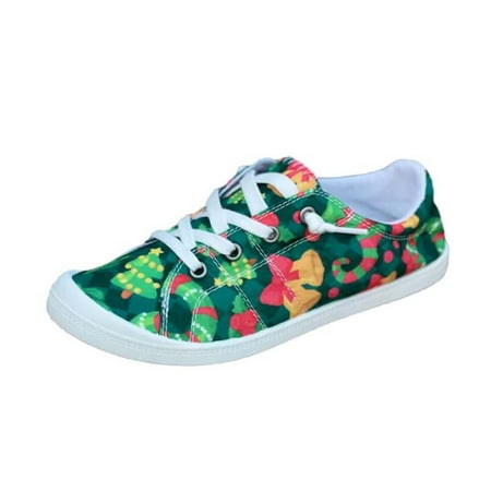 Holiday Savings 2022! Feltree Women s Fashion Casual Lace-Up Walking Shoes Soft Lightweight Shoes Christmas Women s Plus Size Cloth Shoes Christmas Winter Clearance Savings Green 42
Holiday Savings 2022! Feltree Women s Fashion Casual Lace-Up Walking Shoes Soft Lightweight Shoes Christmas Women s Plus Size Cloth Shoes Christmas Winter Clearance Savings Green 42