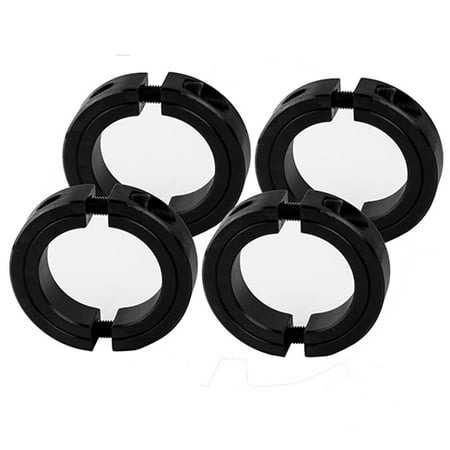 3/4 Bore Double Split Shaft Collar Black Oxide Set Screw Style (4 PCS)