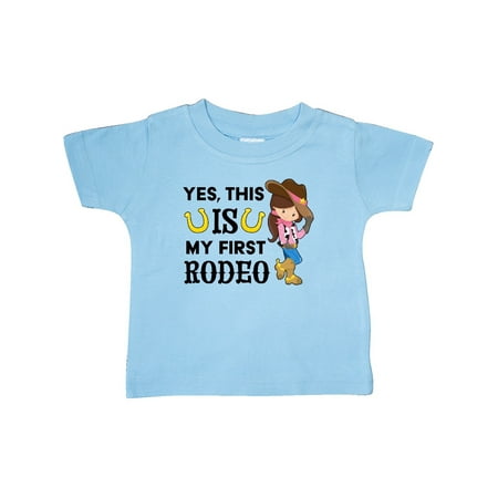 Inktastic Yes this IS my First Rodeo- cowgirl in hat and boots Gift Baby Girl T-Shirt
Inktastic Yes this IS my First Rodeo- cowgirl in hat and boots Gift Baby Girl T-Shirt