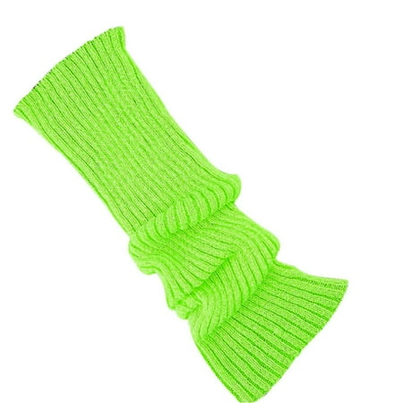 Yubnlvae Boot Cuffs Warmer Knit Leg Stockings Light Green