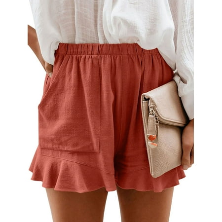 Women Loose Bottom Short Pants Summer Ladies Waistband Plain Sleepwear Loungewear Pajama Short Casual Pockets Short
Women Loose Bottom Short Pants Summer Ladies Waistband Plain Sleepwear Loungewear Pajama Short Casual Pockets Short