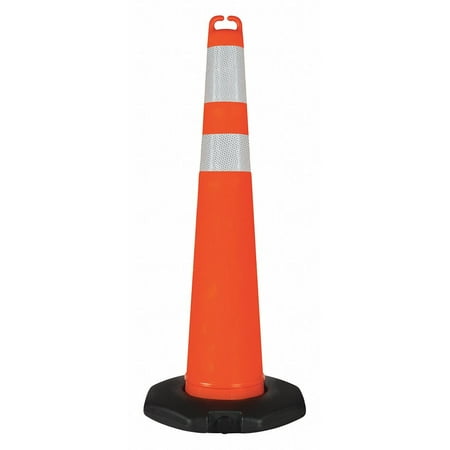 Sim Supply Traffic Cone Orange with Reflective Tape 45YJ69 45YJ69 ZO-G4105781