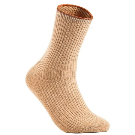Lian LifeStyle Big Girl s Women s 4 Pairs Gorgeous Comfortable & Cozy Durable & Breathable Wool Crew Socks for Daily Use HR1612 Size 6-9 Beige
Lian LifeStyle Big Girl s Women s 4 Pairs Gorgeous Comfortable & Cozy Durable & Breathable Wool Crew Socks for Daily Use HR1612 Size 6-9 Beige