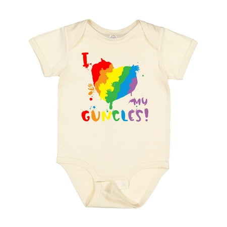 Inktastic Pride Heart Kid Finger Paint I Love My Guncles! Boys or Girls Baby Bodysuit
Inktastic Pride Heart Kid Finger Paint I Love My Guncles! Boys or Girls Baby Bodysuit