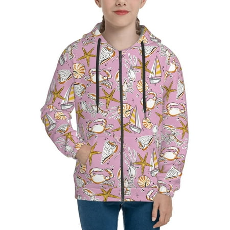 Hoodies for Women Seafood Long Sleeve Sweatshirt Drawstring Zip Up Hoodie with Pockets Teen Girl Clothes
Hoodies for Women Seafood Long Sleeve Sweatshirt Drawstring Zip Up Hoodie with Pockets Teen Girl Clothes