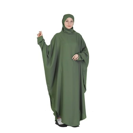 

Robe Ramadan Traditional Hijab Dress Set Long Dress for Women Summer Ventilative Clothes