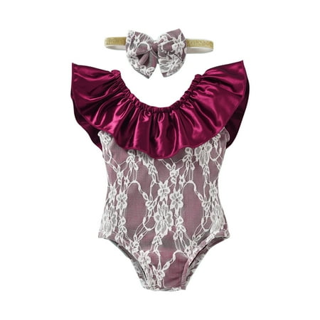 Honeeladyy Summer Sales Fashion Toddler Baby Girls Summer Cute Lace Ruffles Pleated Bow Headdress One-piece Swimsuit + 1PC Headdress
Honeeladyy Summer Sales Fashion Toddler Baby Girls Summer Cute Lace Ruffles Pleated Bow Headdress One-piece Swimsuit + 1PC Headdress