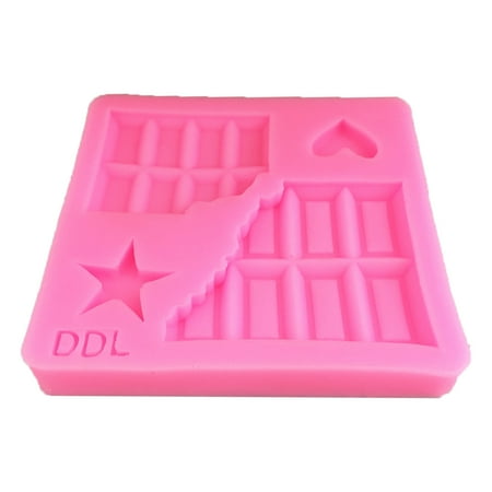 Silicone Cake Mold Star Heart Decorating Waffle Fondant Sugarcraft Candy Making DIY Baking Tool
Silicone Cake Mold Star Heart Decorating Waffle Fondant Sugarcraft Candy Making DIY Baking Tool
