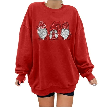 Ziloco Round-Neck Blouses & Shirts Corset Tops for Women Fashion Women s Casual Long Sleeve Printed Ladies Sweatshirt Tops Womens Graphic Tshirts
Ziloco Round-Neck Blouses & Shirts Corset Tops for Women Fashion Women s Casual Long Sleeve Printed Ladies Sweatshirt Tops Womens Graphic Tshirts