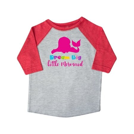 Inktastic Dream Big Little Mermaid Mermaid Silhouette Gift Toddler Toddler Girl T-Shirt
Inktastic Dream Big Little Mermaid Mermaid Silhouette Gift Toddler Toddler Girl T-Shirt