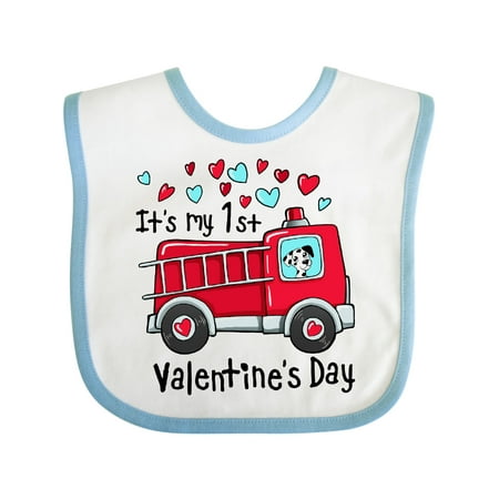 Inktastic It s My 1st Valentine s Day Fire Truck with Cute Dalmatian Gift Baby Boy or Baby Girl Bib
Inktastic It s My 1st Valentine s Day Fire Truck with Cute Dalmatian Gift Baby Boy or Baby Girl Bib
