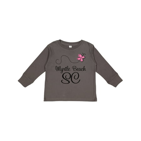 Inktastic Myrtle Beach South Carolina Gift Toddler Toddler Girl Long Sleeve T-Shirt
Inktastic Myrtle Beach South Carolina Gift Toddler Toddler Girl Long Sleeve T-Shirt