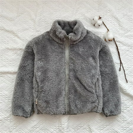 ZMHEGW Toddler Jackets Baby Girls Boys Solid Wool Outerwear Zipper Warm Thick Fleece Winter Outwear With 2 Pockets Kids Coats
ZMHEGW Toddler Jackets Baby Girls Boys Solid Wool Outerwear Zipper Warm Thick Fleece Winter Outwear With 2 Pockets Kids Coats