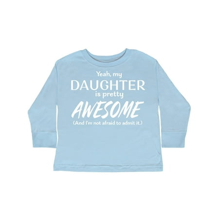 Inktastic Yeah My Daughter is Pretty Awesome Gift Toddler Boy or Toddler Girl Long Sleeve T-Shirt
Inktastic Yeah My Daughter is Pretty Awesome Gift Toddler Boy or Toddler Girl Long Sleeve T-Shirt