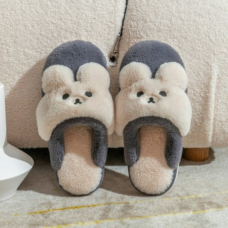 CoCopeaunt Winter House Women Fur Slippers Soft Memory Foam Sole Cute Cartoon Rabbit Bedroom Ladies Fluffy Slippers Couples Plush Shoes
CoCopeaunt Winter House Women Fur Slippers Soft Memory Foam Sole Cute Cartoon Rabbit Bedroom Ladies Fluffy Slippers Couples Plush Shoes