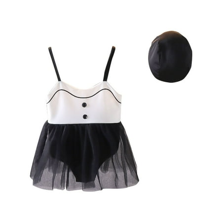 LIhncine Little Girls Swimsuit New Girls Cute Sweet Sling Fashion Princess Mesh Dress Swimsuit With Swimming Cap Toddler Girl Swimsuit(Black 0-6 Months
LIhncine Little Girls Swimsuit New Girls Cute Sweet Sling Fashion Princess Mesh Dress Swimsuit With Swimming Cap Toddler Girl Swimsuit(Black 0-6 Months