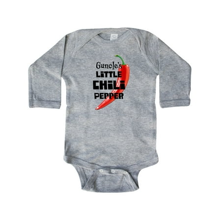 Inktastic Guncle s Little Chili Pepper Gift Baby Boy or Baby Girl Long Sleeve Bodysuit
Inktastic Guncle s Little Chili Pepper Gift Baby Boy or Baby Girl Long Sleeve Bodysuit