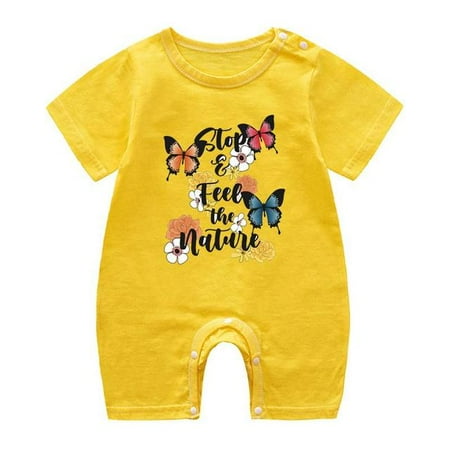 Newborn Baby Clothes Summer Short Sleeve Rompers Infant Boys Girls Cartoon Cotton Jumpsuit Toddler Thin Pajamas One Piece Outfit
Newborn Baby Clothes Summer Short Sleeve Rompers Infant Boys Girls Cartoon Cotton Jumpsuit Toddler Thin Pajamas One Piece Outfit