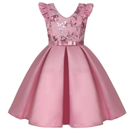 Baby Girls Flying Sleeves Sequins Bowknot Princess Tulle Tutu Evening Prom Gown Easter Christmas Day Wedding Dress
Baby Girls Flying Sleeves Sequins Bowknot Princess Tulle Tutu Evening Prom Gown Easter Christmas Day Wedding Dress