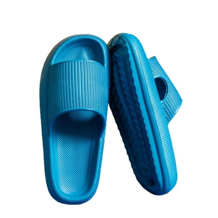 Unisex Summer Beach Soft Sole Slide Fashion Flat Summer Soft Slippers New Slippers For Women And Men Blue 42/43
Unisex Summer Beach Soft Sole Slide Fashion Flat Summer Soft Slippers New Slippers For Women And Men Blue 42/43