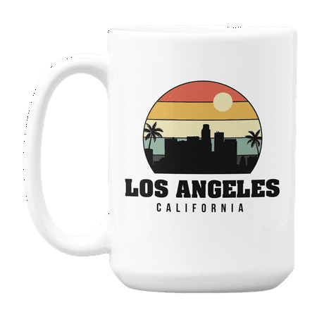 Los Angeles California Vintage Skyline Print Coffee & Tea Gift Mug or Keepsake (15oz)
Los Angeles California Vintage Skyline Print Coffee & Tea Gift Mug or Keepsake (15oz)