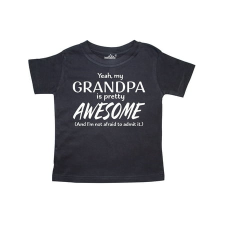 Inktastic Yeah My Grandpa Is Pretty Awesome Gift Toddler Boy or Toddler Girl T-Shirt
Inktastic Yeah My Grandpa Is Pretty Awesome Gift Toddler Boy or Toddler Girl T-Shirt