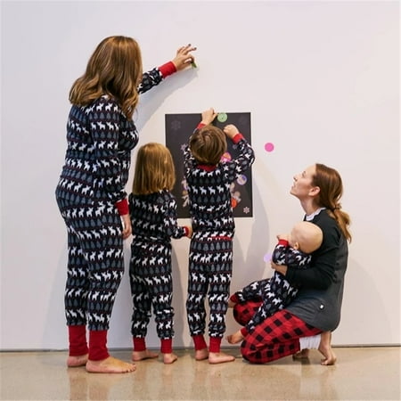 One opening Family Parent-Child Pajamas Same Style Round Collar Nightclothes Printing Long Sleeve Autumn Sleepwear
One opening Family Parent-Child Pajamas Same Style Round Collar Nightclothes Printing Long Sleeve Autumn Sleepwear