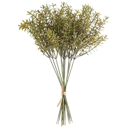 Artificial Green Plant Bunch Artificial Licorice Faux Plant Vase Ornament