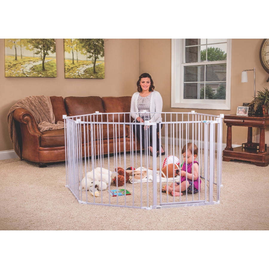 Regalo 192-Inch Super Wide Configurable Baby Gate and 8-Panel Play ...