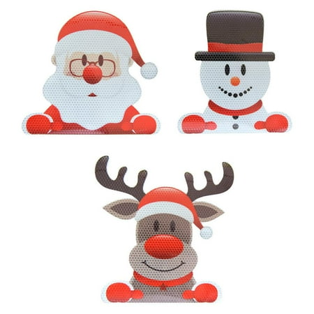 Ankishi 3Pcs Fridge Reflective Magnet Stickers Set Santa Elk Snowman Magnetic Christmas Refrigerator Stickers Decorations Kits for Fridge Car Metal Door Kitchen Home Garage Office workable
Ankishi 3Pcs Fridge Reflective Magnet Stickers Set Santa Elk Snowman Magnetic Christmas Refrigerator Stickers Decorations Kits for Fridge Car Metal Door Kitchen Home Garage Office workable