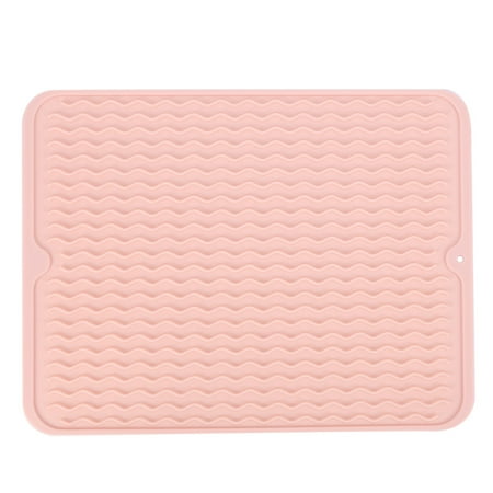 Silicone Dish Drying Mat Non-Slip Placemat Tableware Silicone Drain Pad Insulation Pot Mat Tableware Pink
Silicone Dish Drying Mat Non-Slip Placemat Tableware Silicone Drain Pad Insulation Pot Mat Tableware Pink