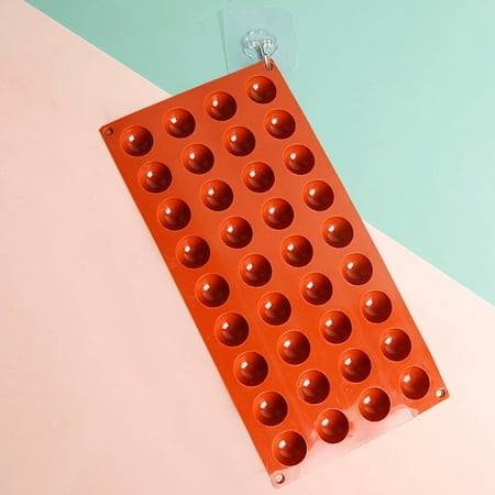 LBS 36 Holes Silicone Mold for Chocolate Cake Jelly Round Shape
