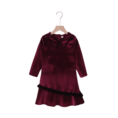 Mikrdoo Dress For 3T Toddler Baby Girls Velvet Turn-down Collar Long Sleeve One Piece Winter Dress Red 3-4 Years
Mikrdoo Dress For 3T Toddler Baby Girls Velvet Turn-down Collar Long Sleeve One Piece Winter Dress Red 3-4 Years