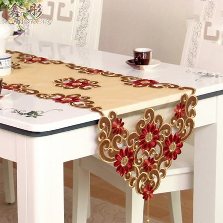 Fule European Style Manual Embroidered Tablecloth Wedding Decoration Dining Table Set
Fule European Style Manual Embroidered Tablecloth Wedding Decoration Dining Table Set