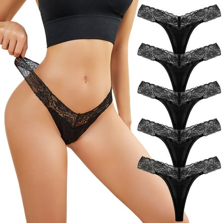 Lace Underwear for Women Underpants Panties Panties Bikini Solid Briefs Knickers Christmas Gift 5 Pieces Lace Panties For Comfy Knickers
Lace Underwear for Women Underpants Panties Panties Bikini Solid Briefs Knickers Christmas Gift 5 Pieces Lace Panties For Comfy Knickers