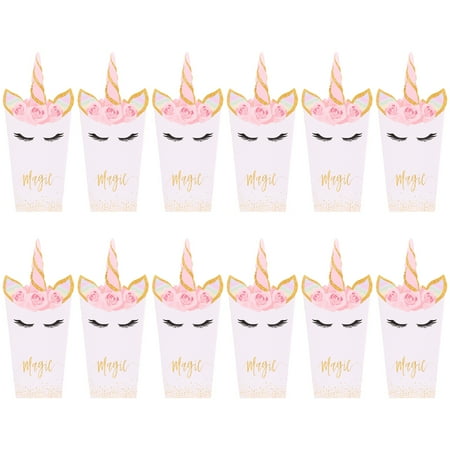 12pcs Unicorn Popcorn Boxes Printing Papers Popcorn Holders Funny Storage Boxes for Store
12pcs Unicorn Popcorn Boxes Printing Papers Popcorn Holders Funny Storage Boxes for Store