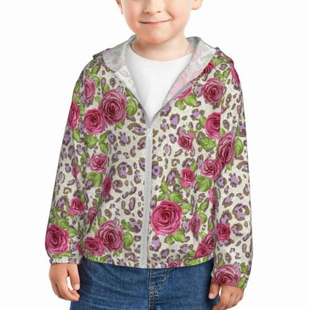Gaeub Rose Mix Leopard 4 Print Athletic Sun Protection Hoodie for Kids Long Sleeve Outdoor UV Shirt Running Fishing Top for Boys Girls-4 Years
Gaeub Rose Mix Leopard 4 Print Athletic Sun Protection Hoodie for Kids Long Sleeve Outdoor UV Shirt Running Fishing Top for Boys Girls-4 Years