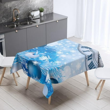 Autmor Christmas Tablecloth Rectangle Winter Xmas Snowflake Decorative Holiday Tablecloth Red Oblong/Rectangle
Autmor Christmas Tablecloth Rectangle Winter Xmas Snowflake Decorative Holiday Tablecloth Red Oblong/Rectangle
