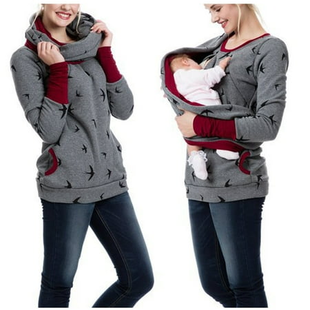 HGWXX7 Maternity Clothing Women Pregnant Hoodie Sweatershirt Maternity Breastfeeding Nursing Jumper Top
HGWXX7 Maternity Clothing Women Pregnant Hoodie Sweatershirt Maternity Breastfeeding Nursing Jumper Top