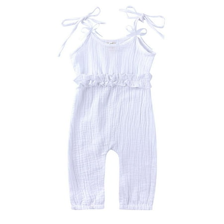 Binmer Summer Girls Infant Jumpsuit Overalls Cotton Linen Ruffles Kids Romper Clothing
Binmer Summer Girls Infant Jumpsuit Overalls Cotton Linen Ruffles Kids Romper Clothing