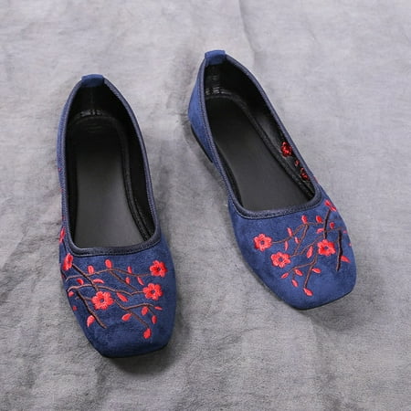 Cathalem Ladies Casual Shoes for Women Comfortable Fashion Breathable On Women Single Embroidered Slip Casual Flat Shoes Women s Shoes Blue 8.5
Cathalem Ladies Casual Shoes for Women Comfortable Fashion Breathable On Women Single Embroidered Slip Casual Flat Shoes Women s Shoes Blue 8.5