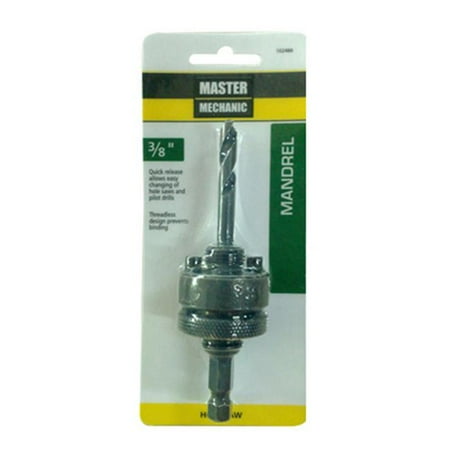 Disston 102486 0.37 in. Master Mechanic Quick Change Hole Saw Mandrel