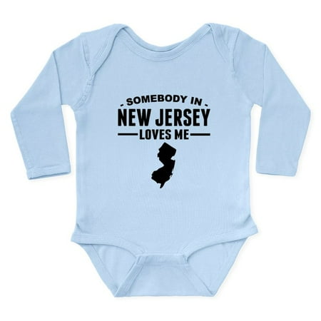 CafePress - Somebody In New Jersey Loves Me Body Suit - Long Sleeve Infant Bodysuit
CafePress - Somebody In New Jersey Loves Me Body Suit - Long Sleeve Infant Bodysuit