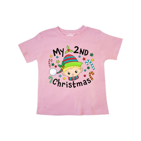 Inktastic My 2nd Christmas Elf Boy with Candy Canes Gift Toddler Boy or Toddler Girl T-Shirt
Inktastic My 2nd Christmas Elf Boy with Candy Canes Gift Toddler Boy or Toddler Girl T-Shirt